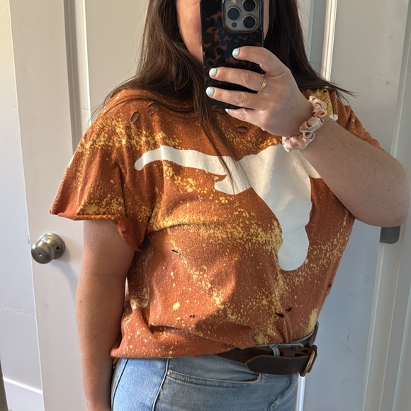 Texas! Champs t-shirt Orange size large - Picture 3 of 6